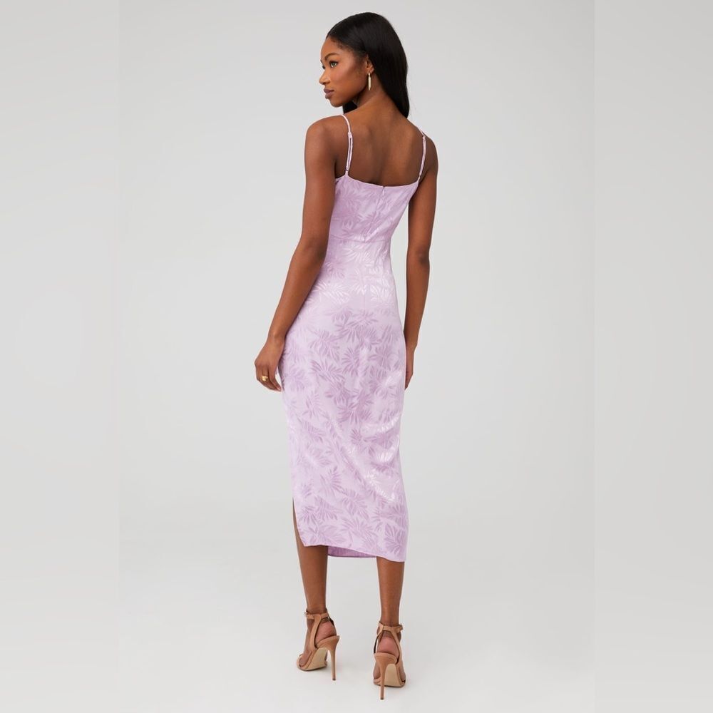 SAYLOR Women's Gardenia Midi Dress in Amethyst Size Small - Picture 4 of 10